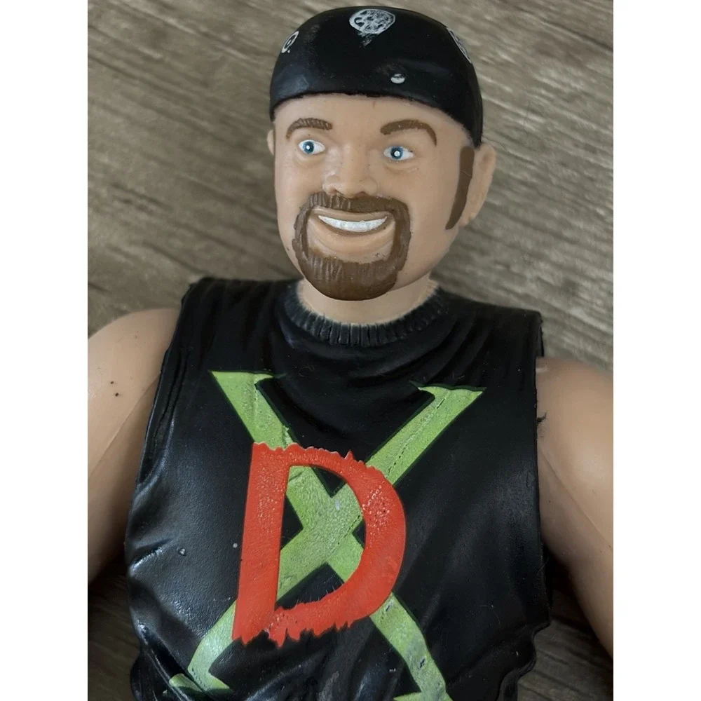 WWF WWE Jakks Pacific Road Dog Jesse James DX 1998 Wrestling Action Figure 6